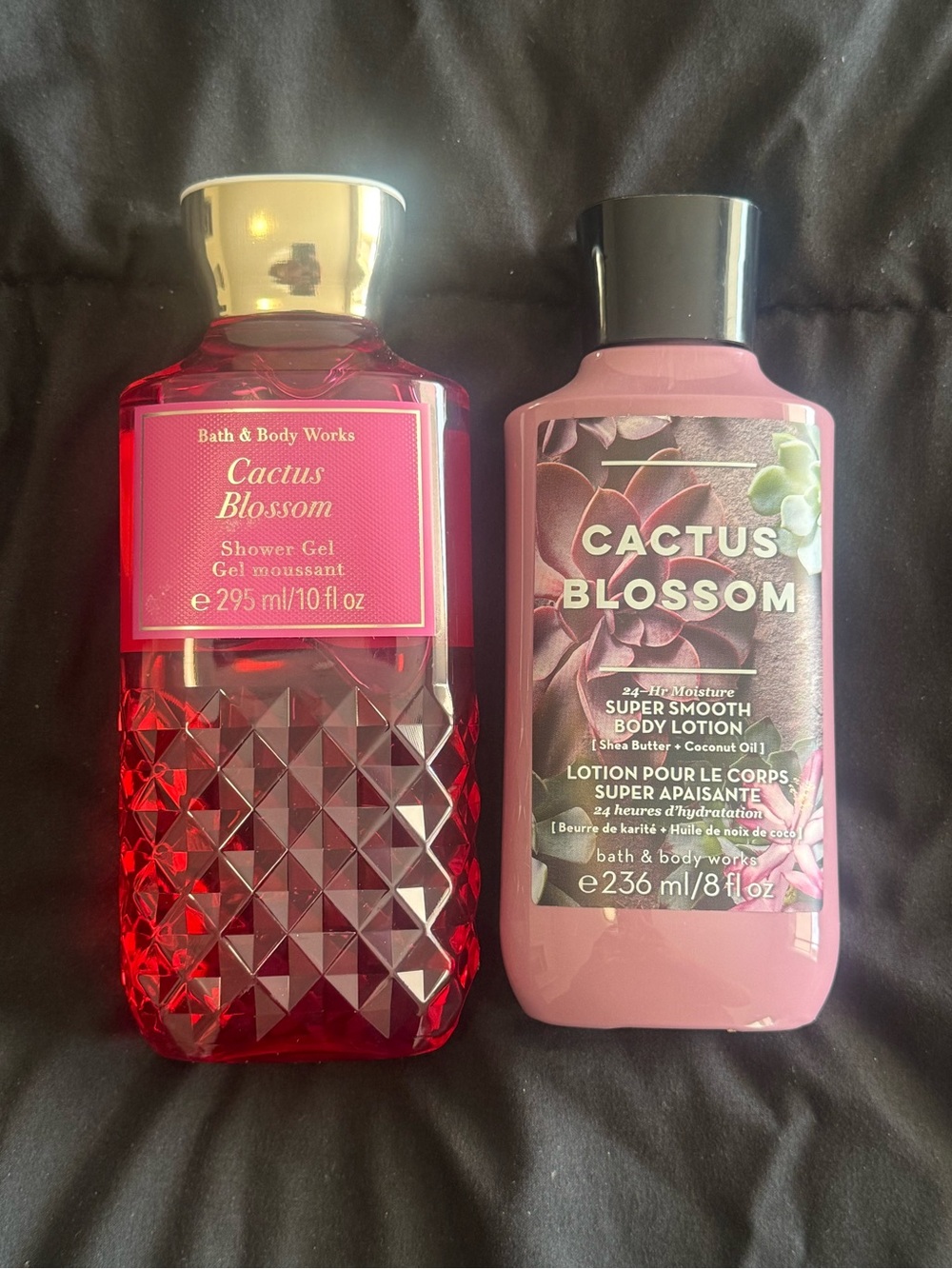 Bath & Body Works Cactus Blossom Shower Gel & Super Smooth Body Lotion